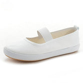 Halloweez Danganronpa 2 Mikan Tsumiki Cosplay Sneakers - White Sport Shoes for Gymnastics and Dance - Halloweez